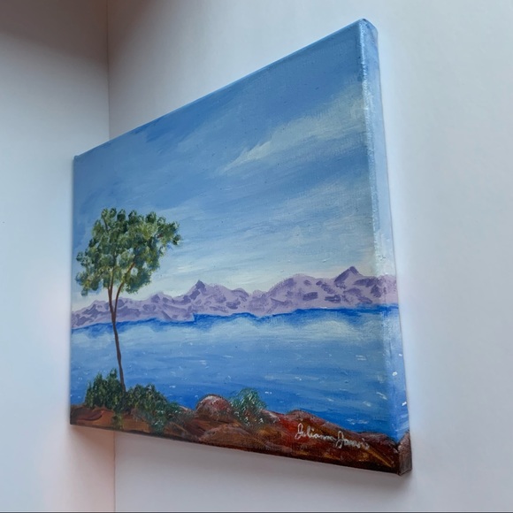 Original Acrylic Painting on Canvas called “Okanagan” 11x14” varnished painting - Picture 6 of 6